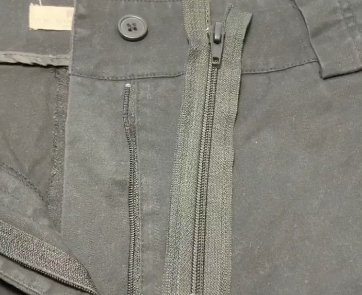 Cambiar la cremallera a un pantalón