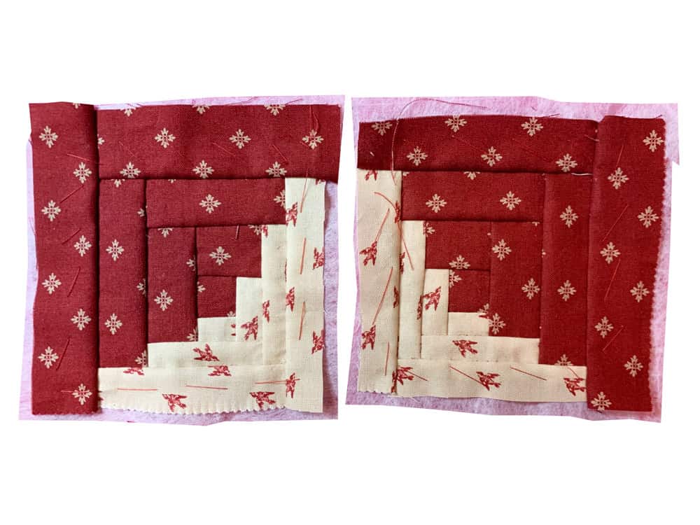 Sampler Log Cabin