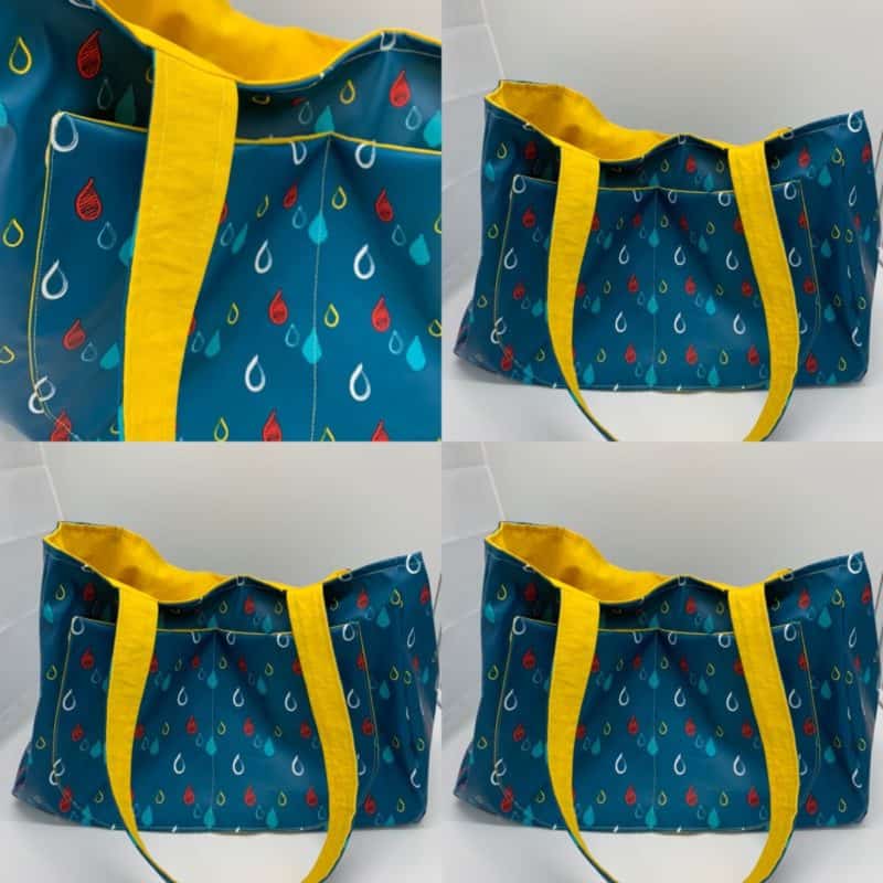 Bolsa de playa reversible